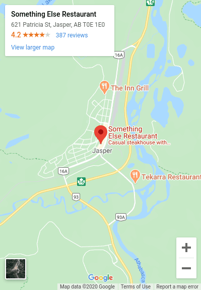 Something Else Steakhouse - Map